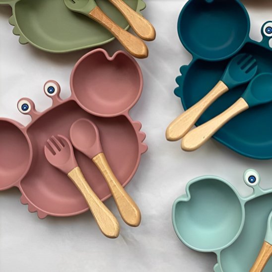 Vaisselle bebe | Autonomie colorée - Mon paradis bébé