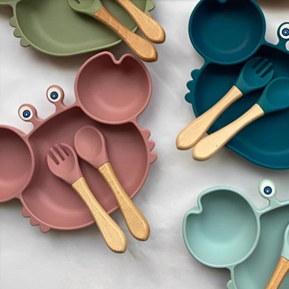 Vaisselle bebe | Autonomie colorée - Mon paradis bébé