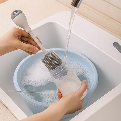 Goupillon biberon | Ultra - Efficace - Mon paradis bébé