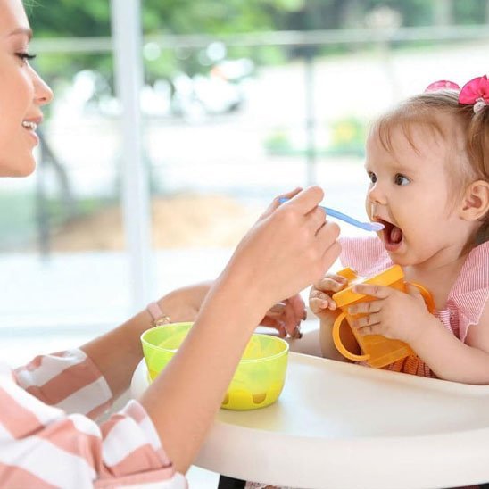 Vaisselle bebe | Silicone & Bambou Sécuritaire - Mon paradis bébé