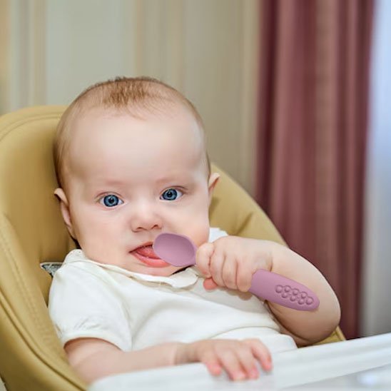 Cuillere bebe | Ergonomique - Mon paradis bébé