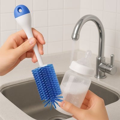 Goupillon biberon | Ultra - Efficace - Mon paradis bébé