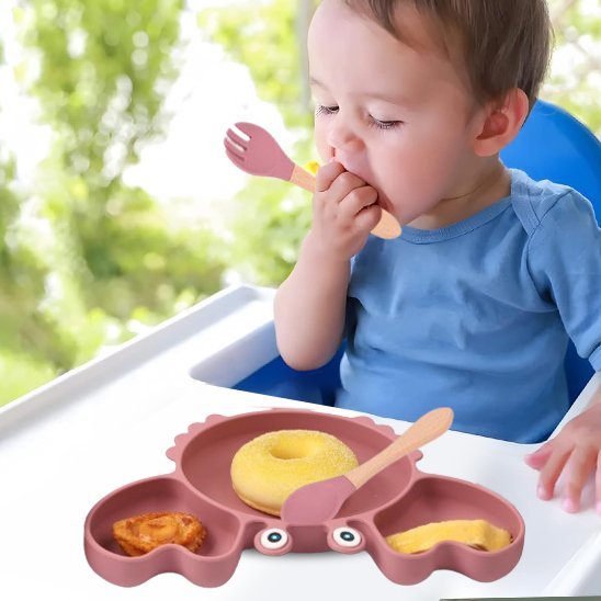 Vaisselle bebe | Autonomie colorée - Mon paradis bébé